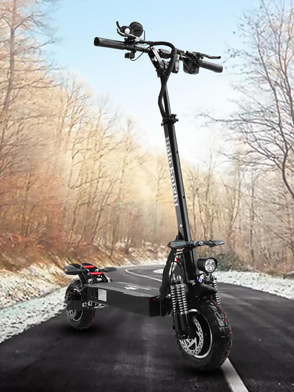 Refurbished Halo Knight T104 Off Road Electric Scooter 52V 2000W 28Ah Battery 60km Range 65km/h Max Speed 150kg Load