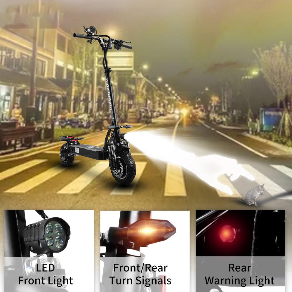 Refurbished Halo Knight T104 Off Road Electric Scooter 52V 2000W 28Ah Battery 60km Range 65km/h Max Speed 150kg Load