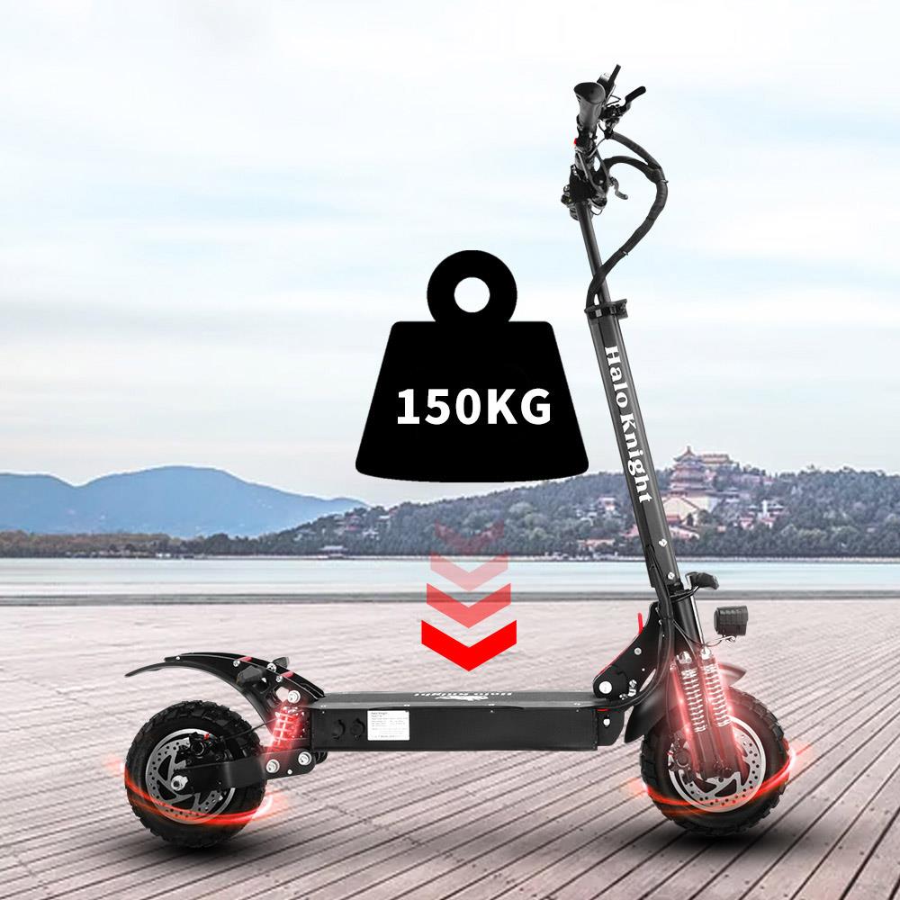 Refurbished Halo Knight T104 Off Road Electric Scooter 52V 2000W 28Ah Battery 60km Range 65km/h Max Speed 150kg Load