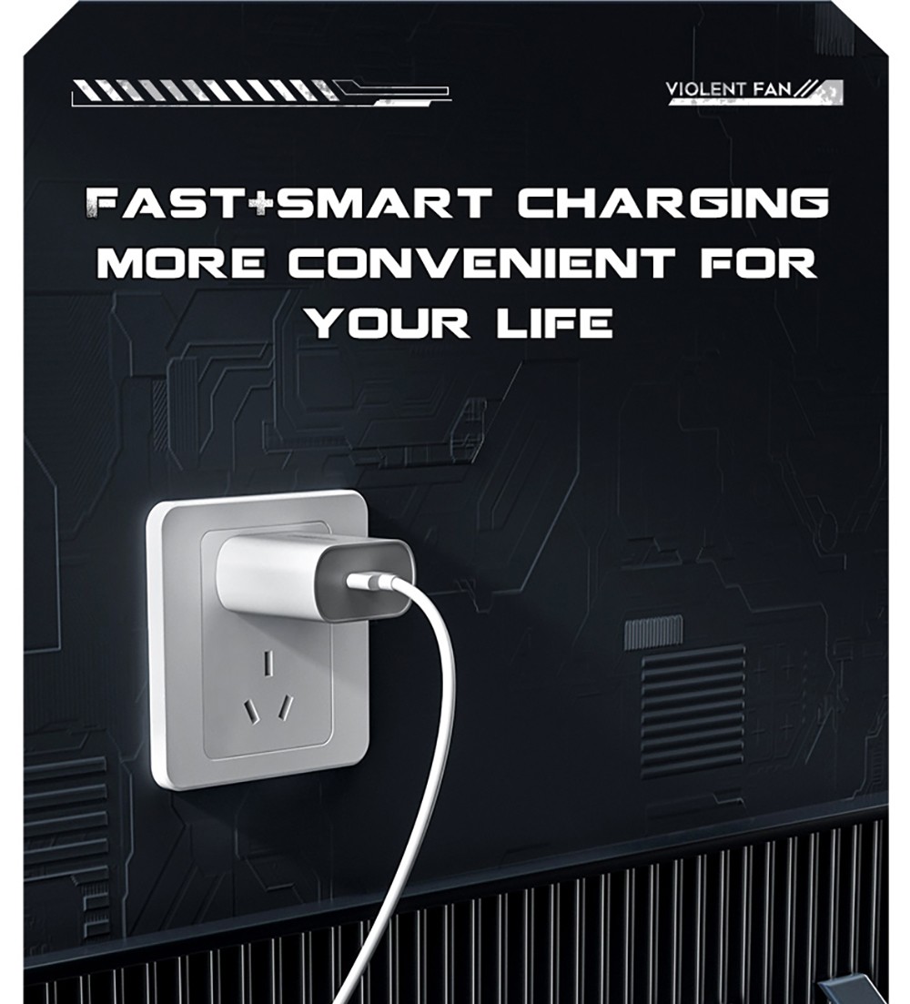 JARVIS X11 Violent Turbo Fan, 130,000RPM Brushless Motor, Type-C Charge, 3000mAh Battery Capacity, Three Wind Speeds