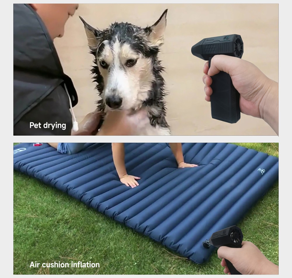 JARVIS X3 Violent Turbo Fan, 130,000RPM Brushless Motor, 3000mAh Battery Capacity, Three Wind Speeds