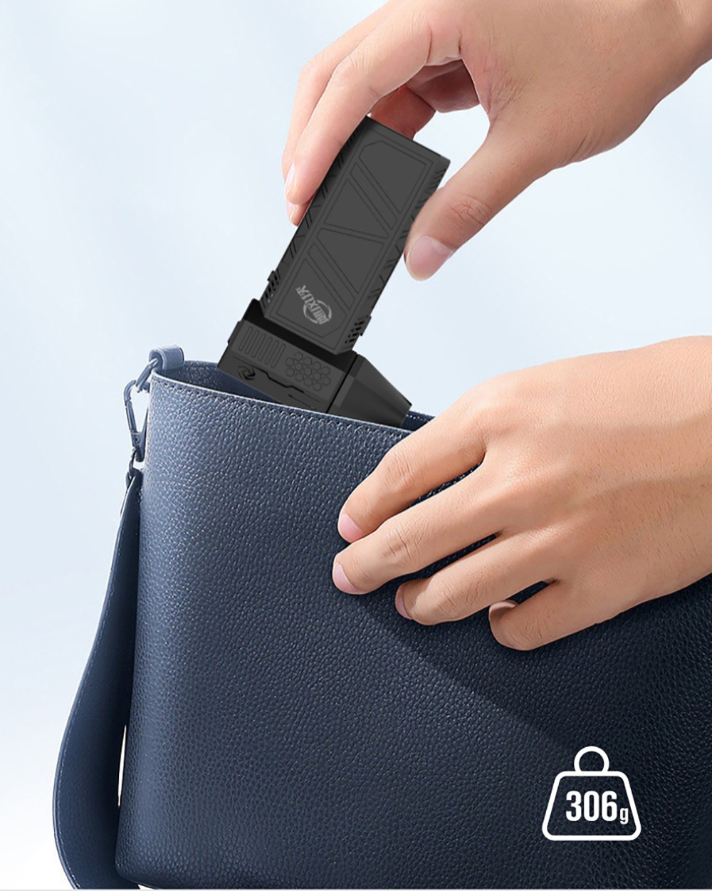 JARVIS X3 Violent Turbo Fan, 130,000RPM Brushless Motor, 3000mAh Battery Capacity, Three Wind Speeds