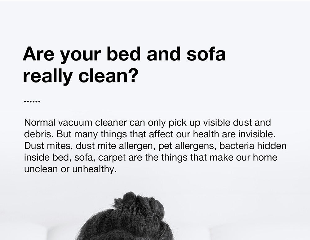 JIMMY BX6 Pro Double Cup Anti-mite Vacuum Cleaner, 245mm Suction Inlet, 0.5L Dust Cup Capacity, Smart Dust Sensor