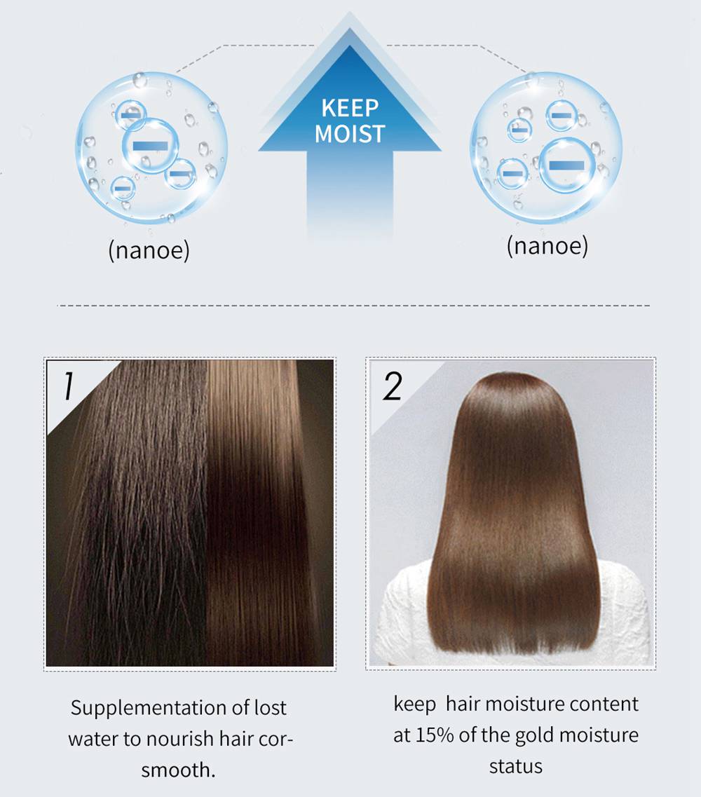 Refurbished JIMMY F6 1800W Hair Dryer, Nano Ultrasonic Technology, Fast Drying to Prevent Moisture Loss - Ruby Red