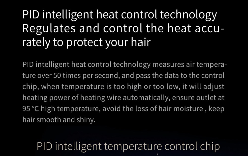 Refurbished JIMMY F6 1800W Hair Dryer, Nano Ultrasonic Technology, Fast Drying to Prevent Moisture Loss - Ruby Red