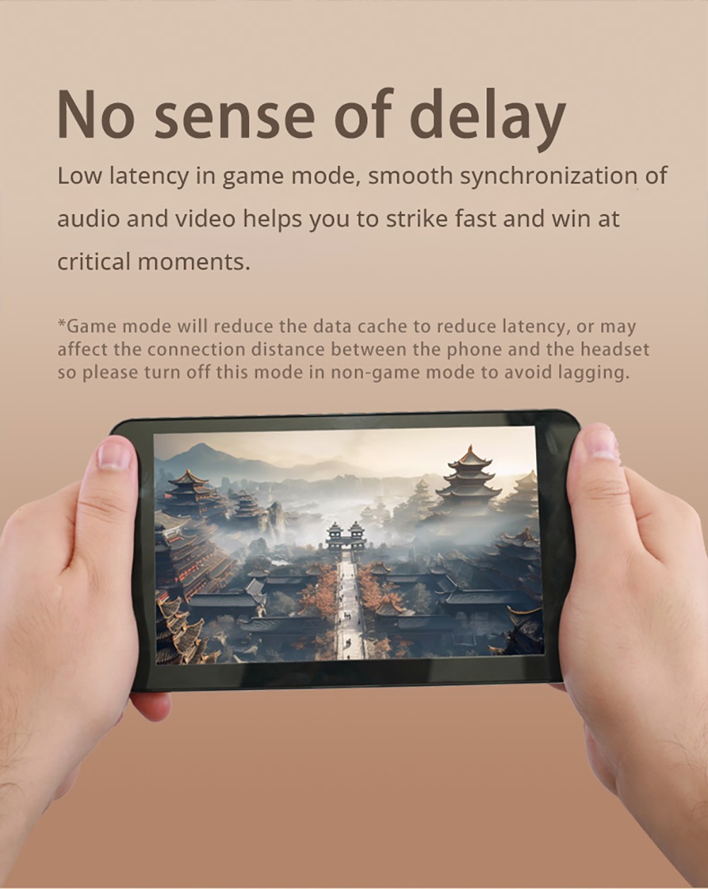 L50 ANC Foldable Headphones, Hi-Fi Audio, Bluetooth 5.4, 50 Hours Playtime (ANC on), Support Wired Connection - Black