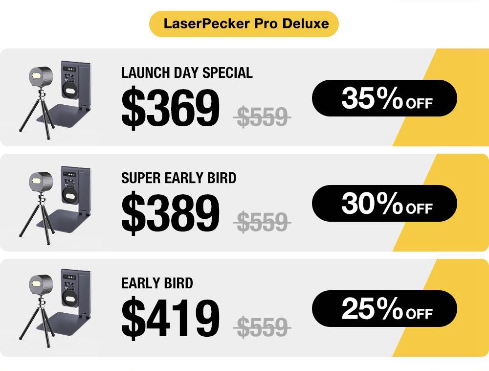 Refurbished LaserPecker Pro Portable Laser Engraver Standard Version