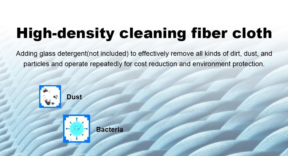 Refurbished Liectroux HCR-09 Window Cleaning Robot, 2800Pa Suction, 3 Auto Cleaning Modes, UPS Function, Edge Detection