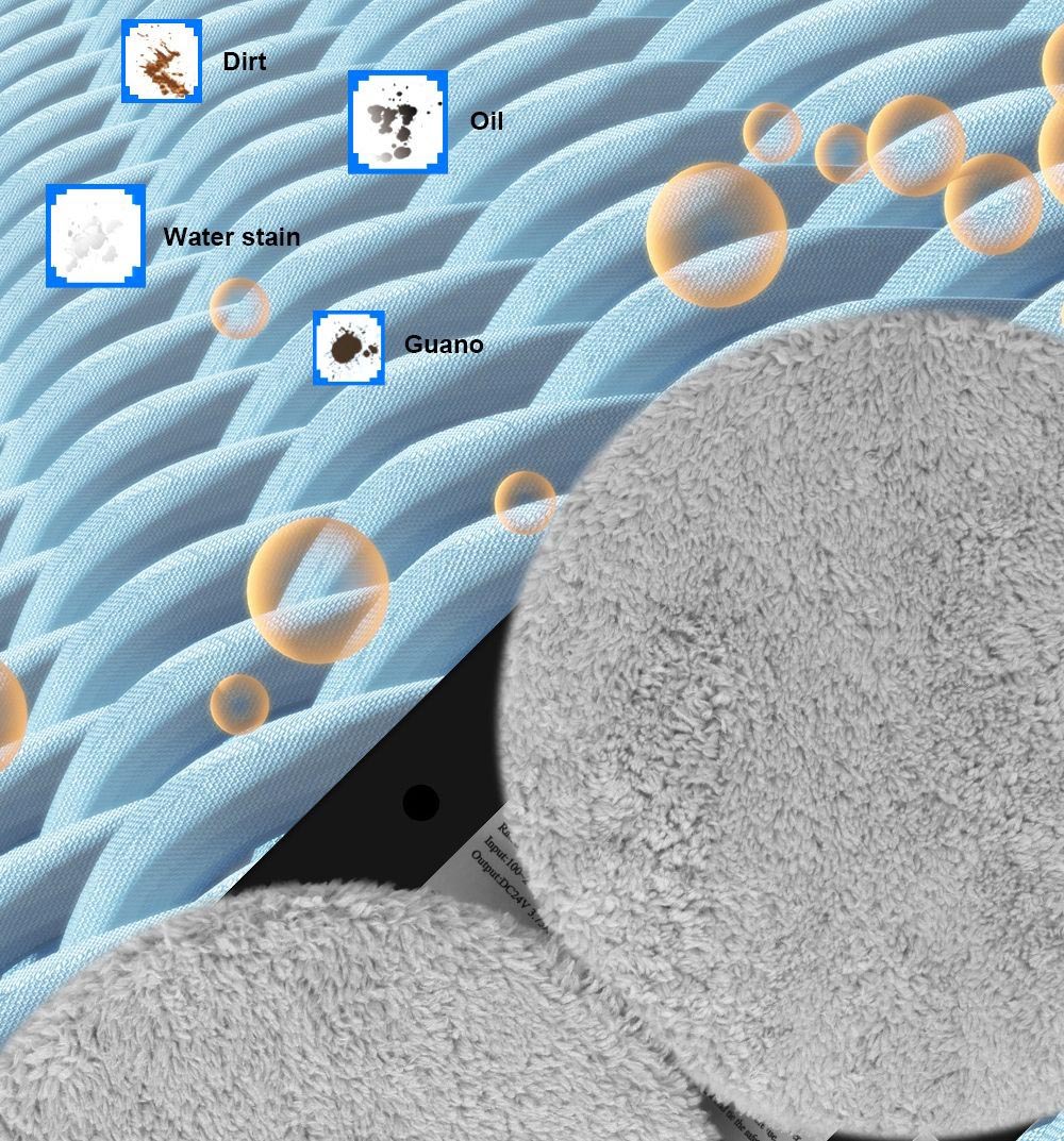 Refurbished Liectroux HCR-09 Window Cleaning Robot, 2800Pa Suction, 3 Auto Cleaning Modes, UPS Function, Edge Detection