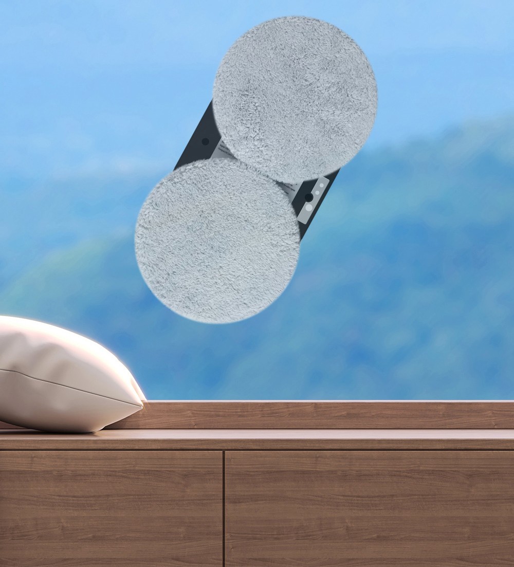 Refurbished Liectroux HCR-09 Window Cleaning Robot, 2800Pa Suction, 3 Auto Cleaning Modes, UPS Function, Edge Detection