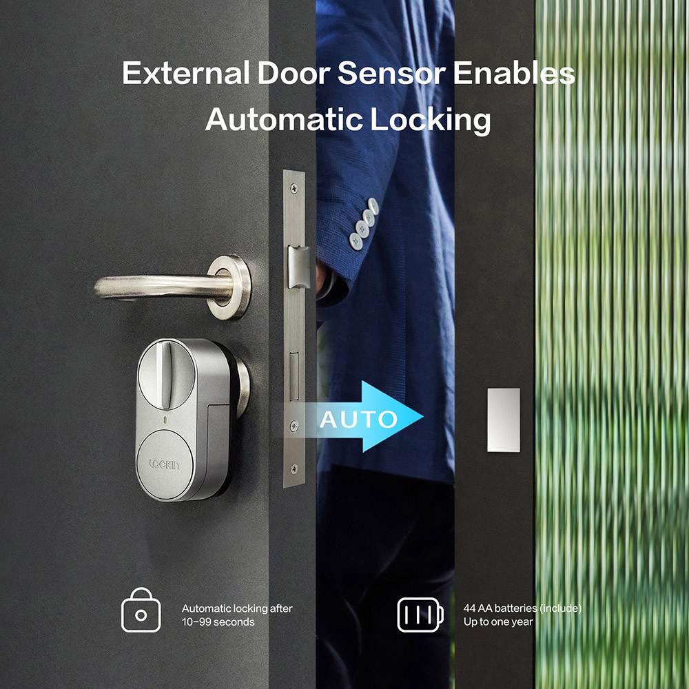 Refurbished Lockin G30 Smart Door Lock, 3-in-1 Fingerprints App Control Passwords Unlock