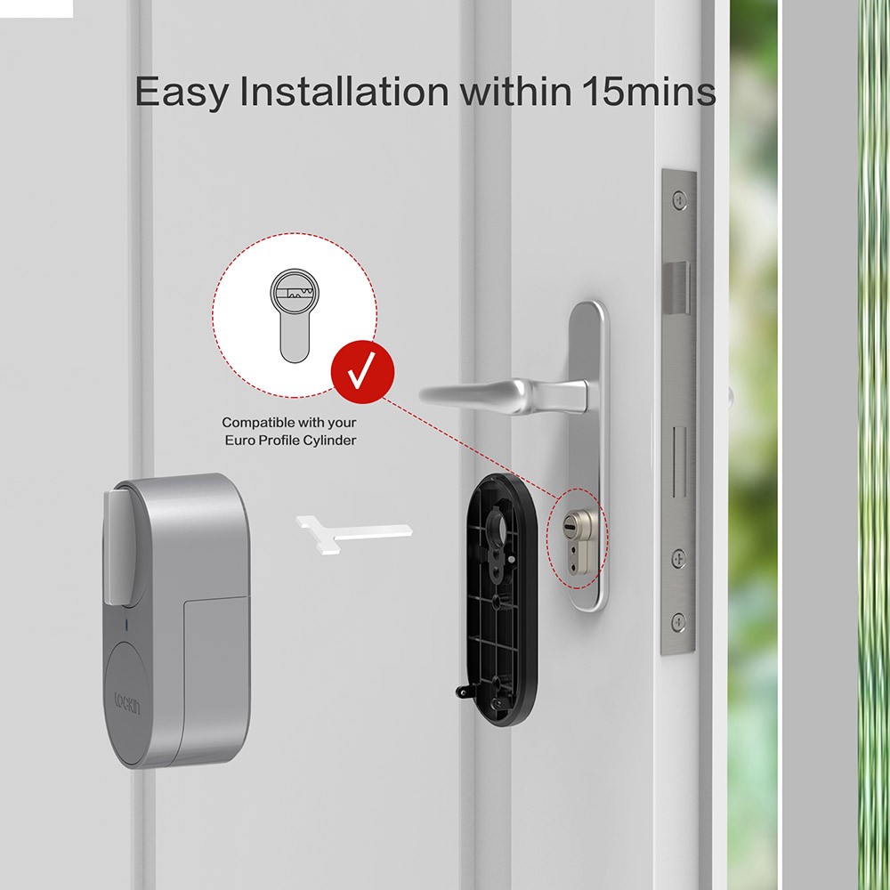 Refurbished Lockin G30 Smart Door Lock, 3-in-1 Fingerprints App Control Passwords Unlock