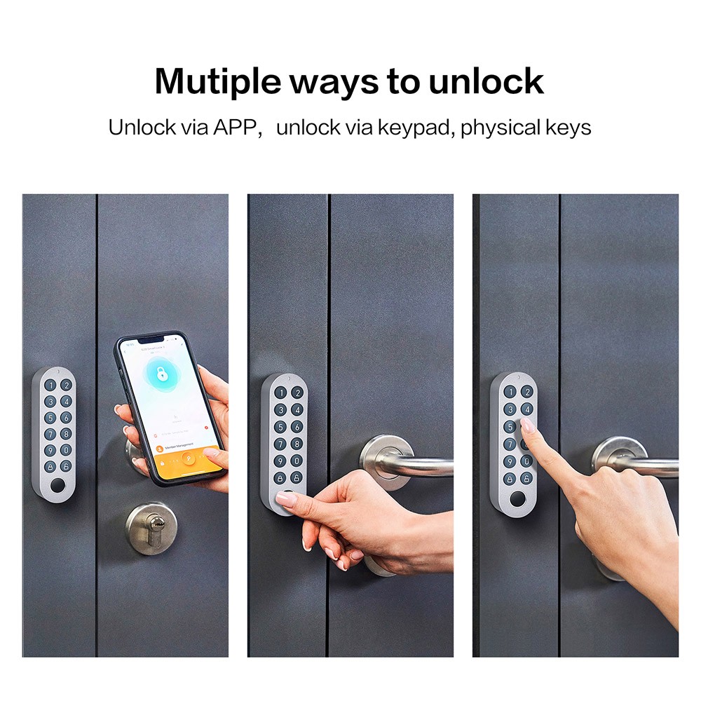 Refurbished Lockin G30 Smart Door Lock, 3-in-1 Fingerprints App Control Passwords Unlock