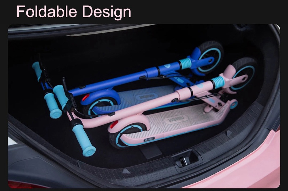 Refurbished Ninebot E8 2.55Ah 200W Folding Electric Pink