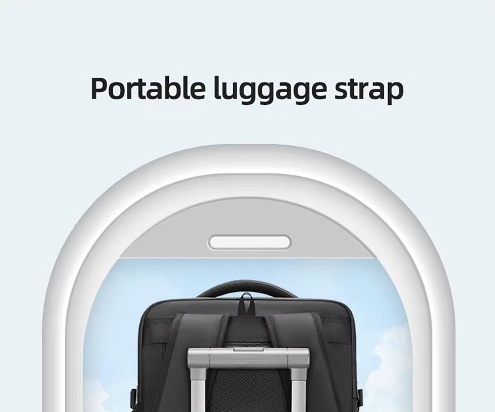 Outwalk 7767 Waterproof Travel Laptop Backpack, with USB Charging Port, Wet & Dry Pocket, Vacuum Compression, Fits 17inch Computer, Extra Large for Men Women