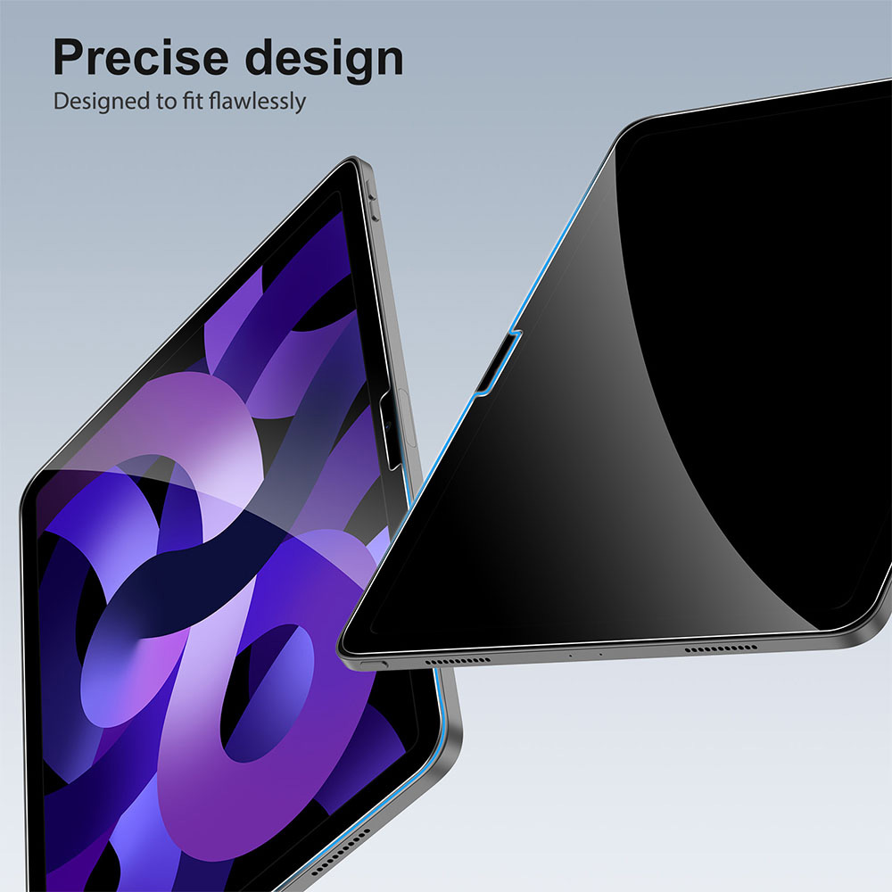 SODI 2 Pack Screen Protector for iPad Air 11 Inch (2024) with 1 Installation Frame