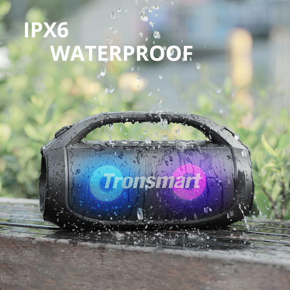 Tronsmart Bang SE Bluetooth Party Speaker 3 Lighting Modes, 24 Hours of Playtime, IPX6 Waterproof - Black