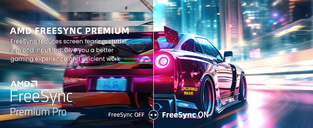 UPERFECT K118 18'' Portable Gaming Monitor, 144Hz Refresh Rate, 2560x1600 QHD IPS Screen, 1000:1 Contrast Ratio, FreeSync, HDR, 100% DCI-P3, Built-in Speaker, 9ms Response Time, Low Blue Light, VESA Mount, 1*Mini HDMI,1*Type-C, 1*Audio Jack - US Plug