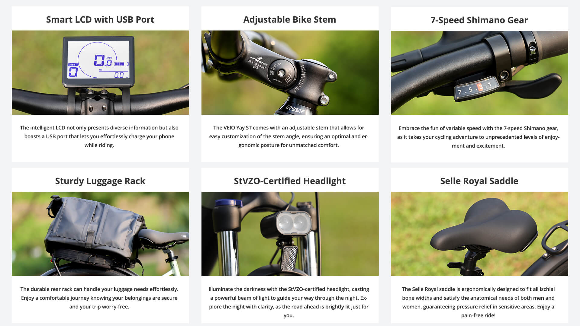 Refurbished Veio Y1 ST Trekking Bike with 27.5'x17' Frame, 250W Mid-Drive Motor, 522Wh Battery & Hydraulic Suspension