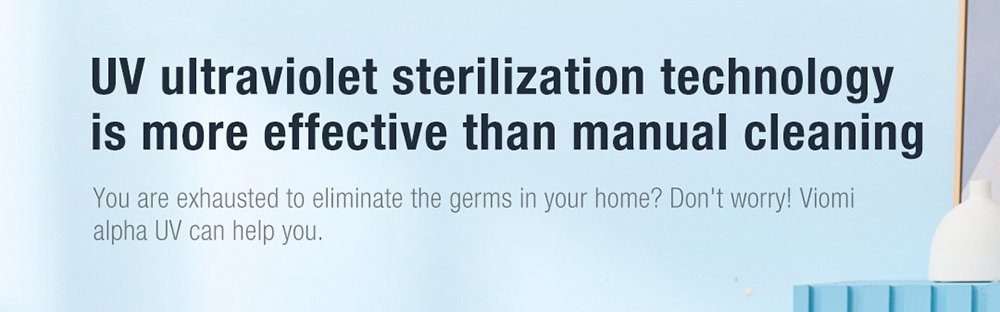 Refurbished VIOMI S9 UV Robot Vacuum Cleaner, Automatic Suction Station, Support MIJIA APP, 5200mAh Battery, 2700Pa Suction