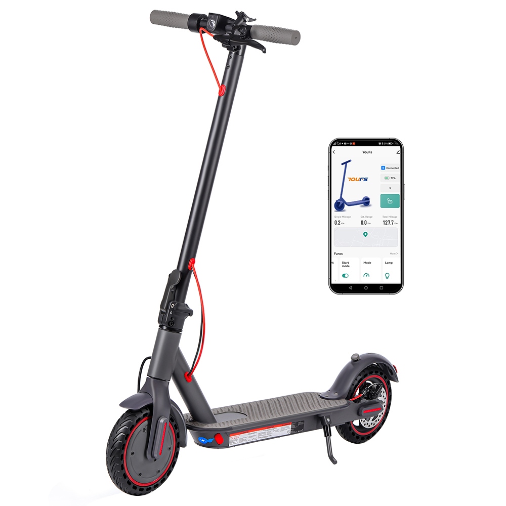 W4 Pro Folding Electric Scooter, 8.5inch Tires 350W Motor 36V 10Ah Battery 25km/h Max Speed 25-30km Range 120kg Max Load