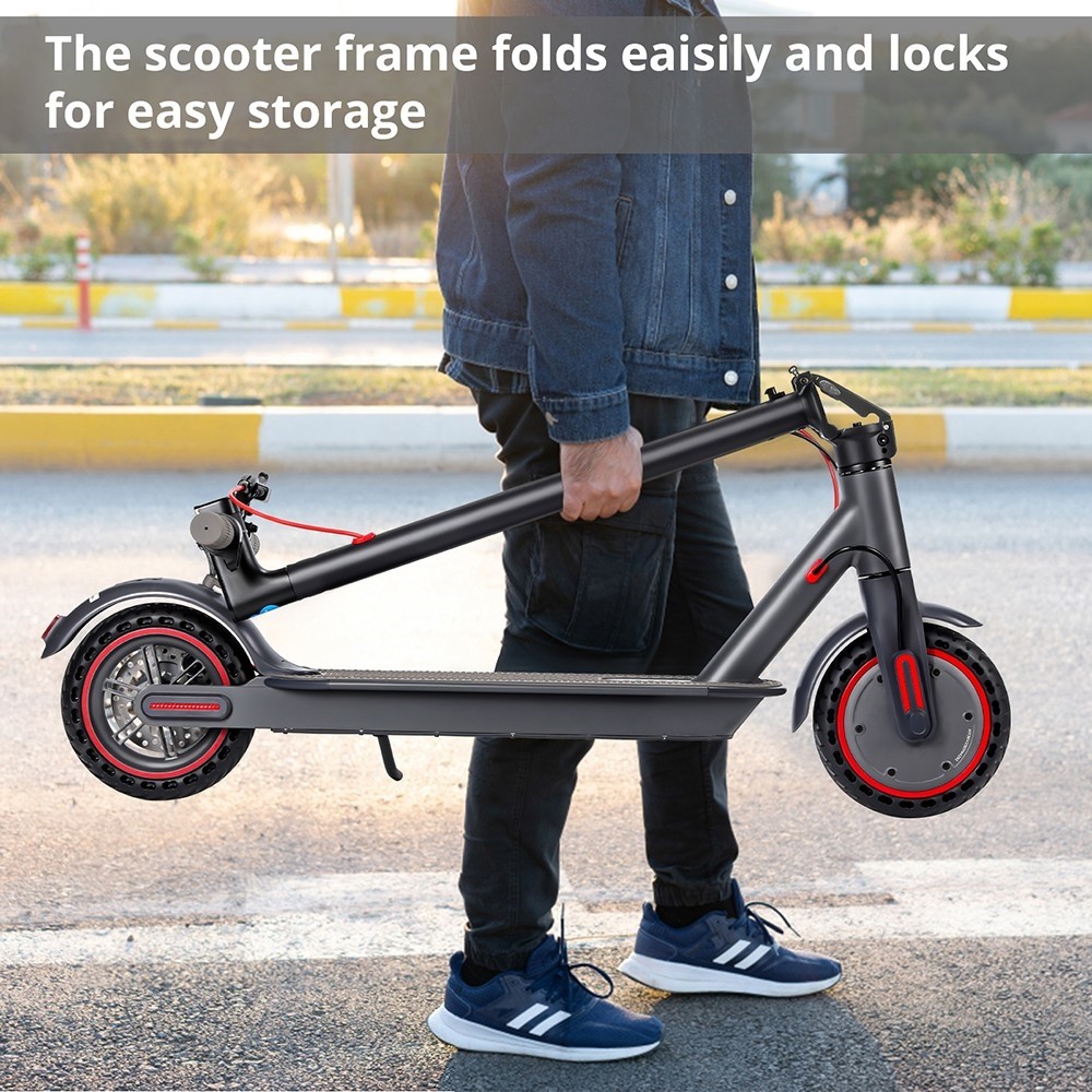 W4 Pro Folding Electric Scooter, 8.5inch Tires 350W Motor 36V 10Ah Battery 25km/h Max Speed 25-30km Range 120kg Max Load