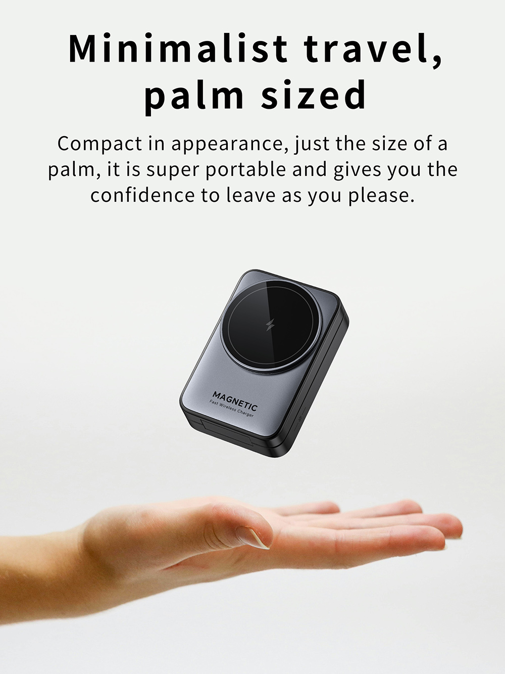 W91 15W 3 in 1 Foldable Magsafe Wireless Charger for iPhone 16/15/14/13/12 Series, Apple Watch, AirPods