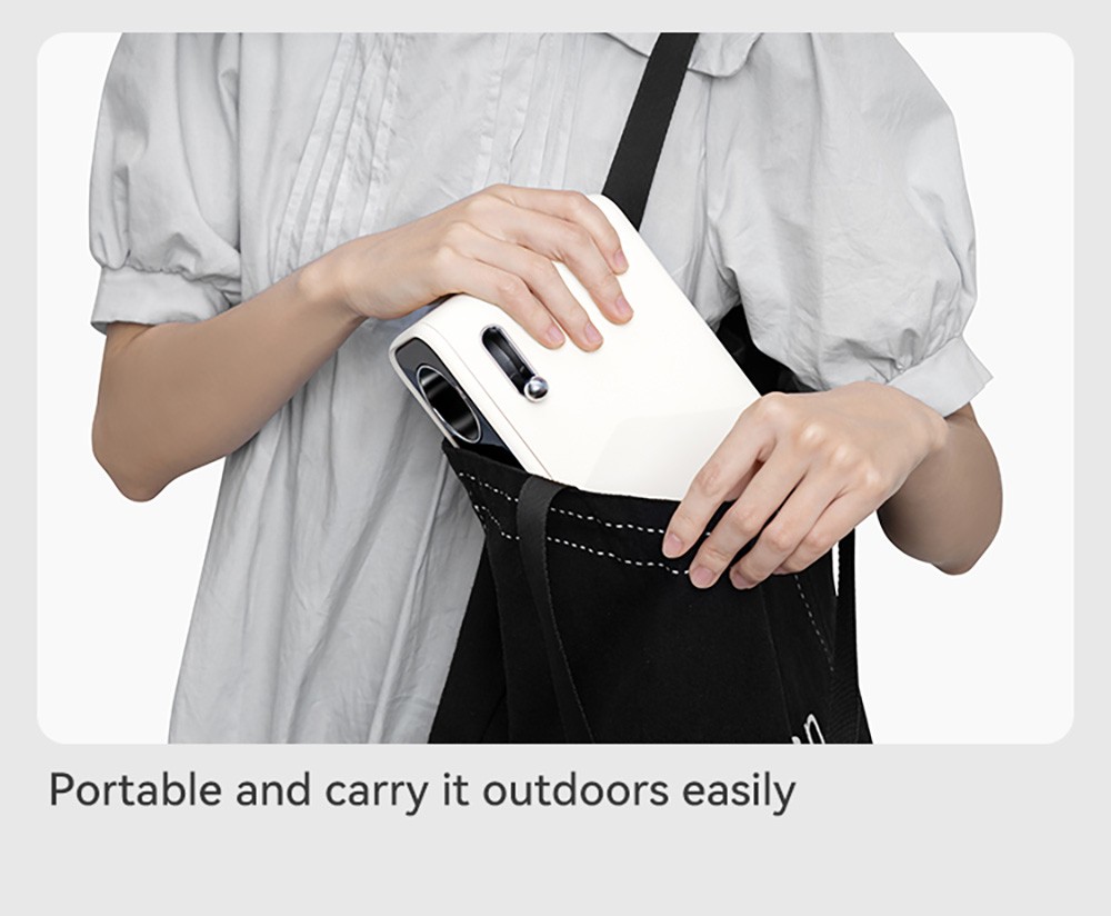 WANBO MINI LCD Projector, Multimedia Version, EU Plug