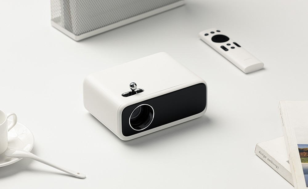 WANBO MINI LCD Projector, Multimedia Version, EU Plug