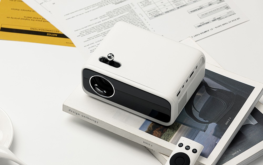 WANBO MINI LCD Projector, Multimedia Version, EU Plug