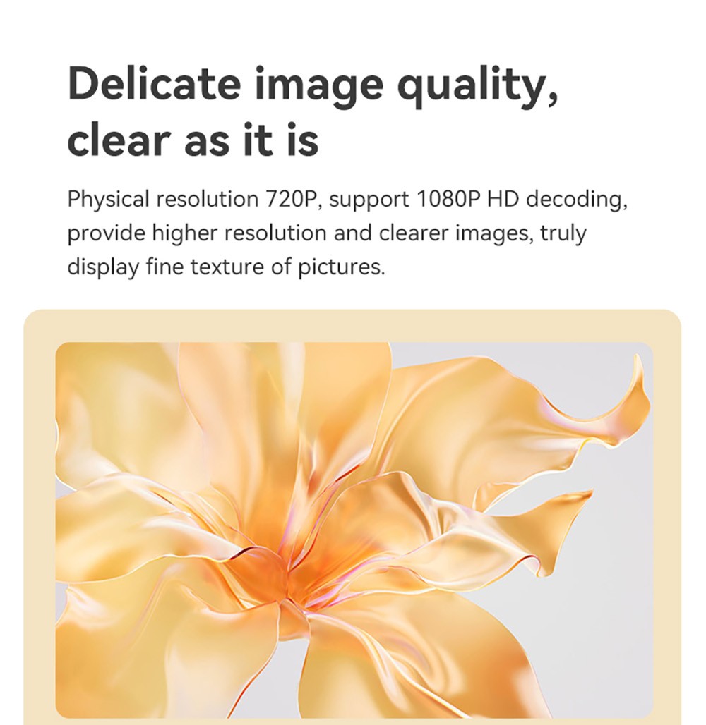 WANBO MINI LCD Projector, Multimedia Version, EU Plug