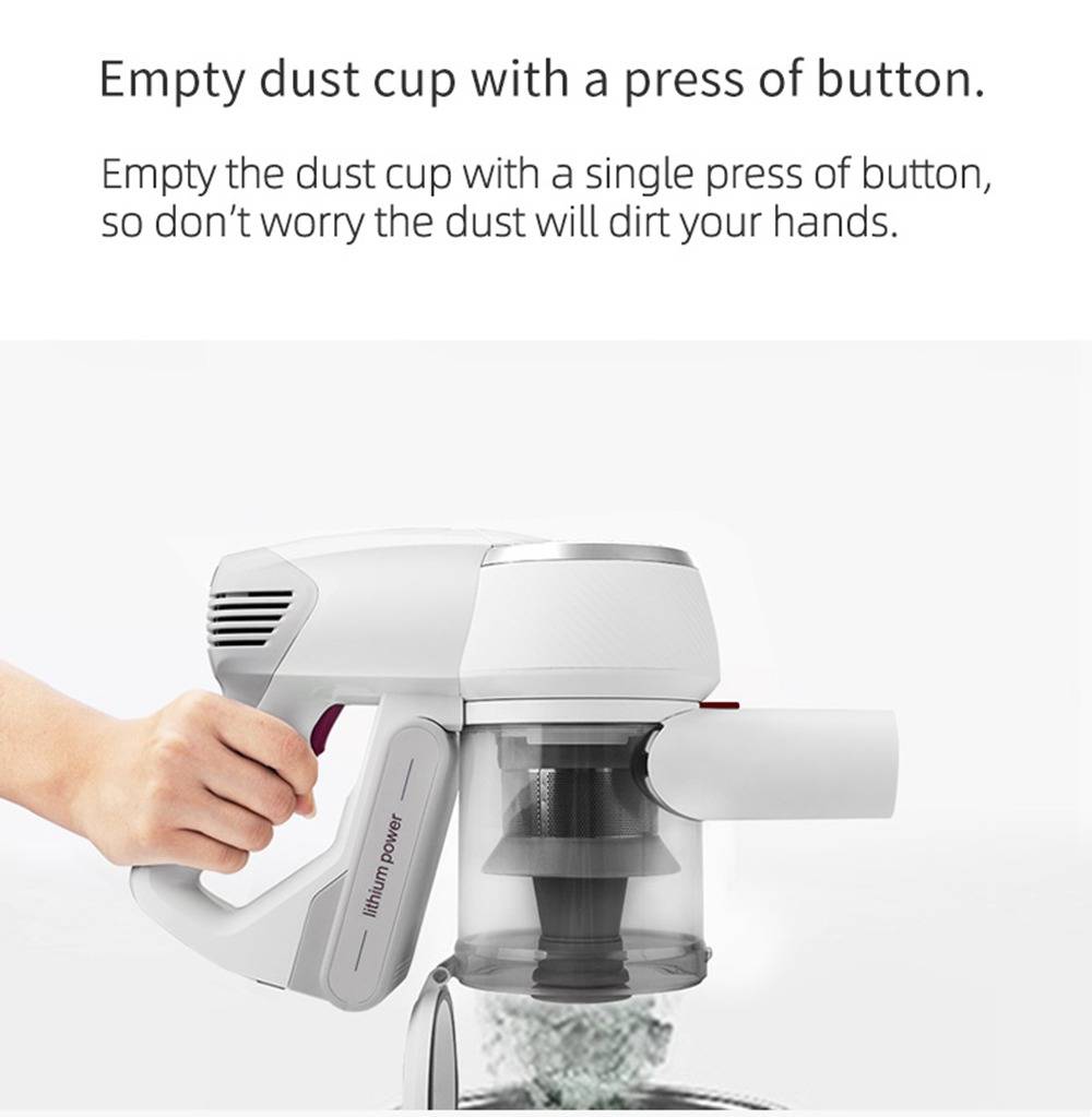 Refurbished Xiaomi JIMMY JV53 Handheld Cordless Vacuum Cleaner, 125AW Powerful Suction, High-efficiency Motor, Anti-wrapped Brush