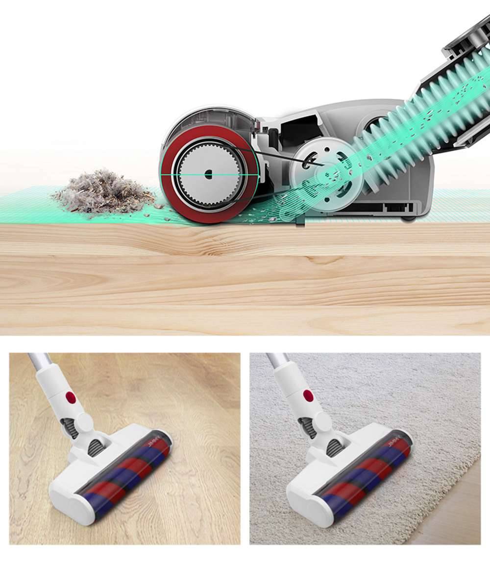 Refurbished Xiaomi JIMMY JV53 Handheld Cordless Vacuum Cleaner, 125AW Powerful Suction, High-efficiency Motor, Anti-wrapped Brush