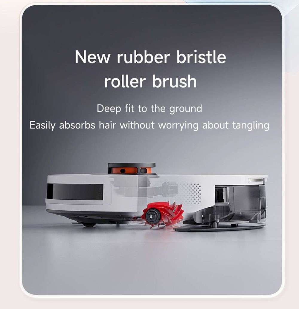 Refurbished Xiaomi ROIDMI EVE CC Robot Vacuum Cleaner, Vacuuming and Mopping, 3800Pa Suction, 0.29L Water Tank, 0.26L Dust Box