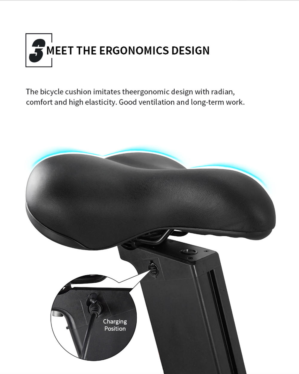 Refurbished Z7 Electric Bike 250W Brushless Motor 36V 8Ah Battery 20'' Tire, 25km/h Max Speed, 30-40km Range, 120kg Load - Blue