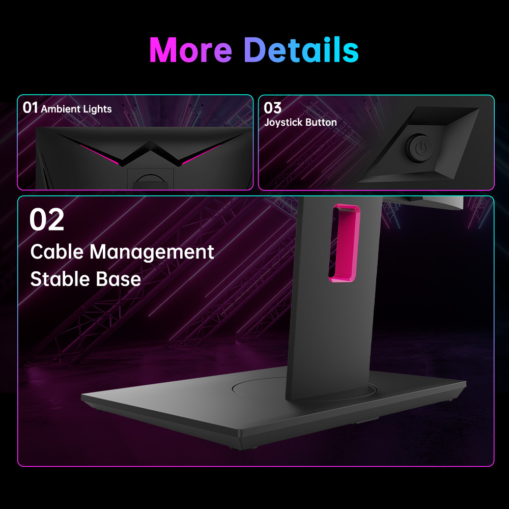 KTC H27T22 Gaming-Monitor 27 Zoll 2560 x 1440 QHD 16:9 ELED 180 Hz Fast IPS Panel Screen 1 ms GTG Reaktionszeit 99 % sRGB HDR10 Low Motion Blur Kompatibel mit FreeSync G-SYNC USB 2 x HDMI 2.0 2 x DP 1.4 Audioausgang