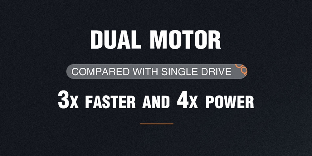 Refurbished JANOBIKE T10 Folding Electric Scooter 1000W Motor 52V/23Ah Battery 10 Inch Tire Containing Seat