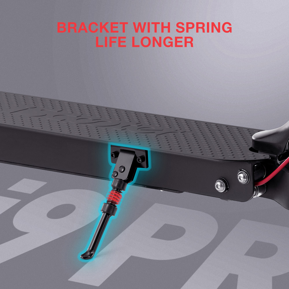 Refurbished iScooter i9 Pro Electric Scooter 8.5 Inch Honeycomb Tire 350W Motor 7.5Ah Battery 30km/h Max Speed Black