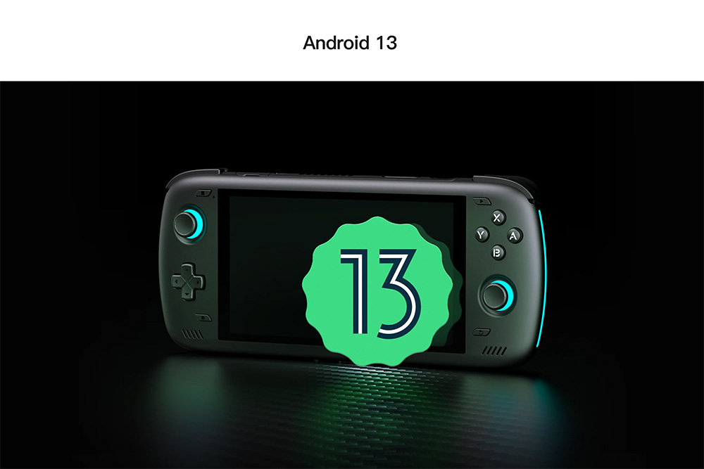 AYN Odin 2 Handheld Game Console, Snapdragon 8Gen2 CPU, Android 13, 1080p 6-inch Touchscreen, 8000mAh Battery, 12GB LPDDR5x RAM 256GB UFS4.0 Storage, WiFi 7 Bluetooth 5.3 - Cold Grey