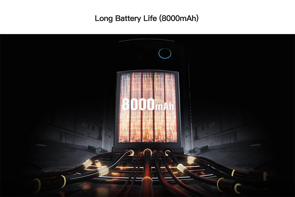 AYN Odin 2 Handheld Game Console, Snapdragon 8Gen2 CPU, Android 13, 1080p 6-inch Touchscreen, 8000mAh Battery, 8GB LPDDR5x RAM 128GB UFS4.0 Storage, WiFi 7 Bluetooth 5.3 - Clear Purple