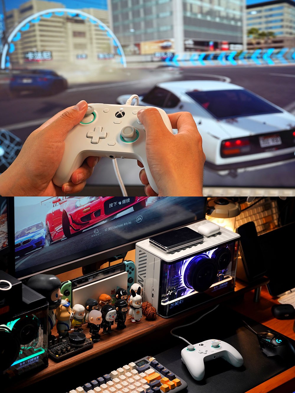 Refurbished Gamesir G7 SE Wired Game Controller, Hall Effect Sticks, 1-month Free XGPU