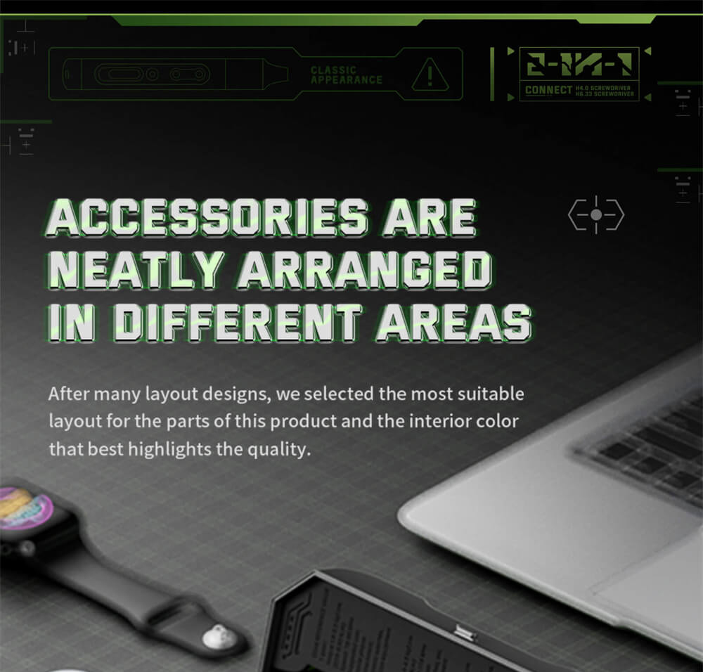 Hanboost ES01 35 In 1 Electric Screwdriver Set, Cordless Precision Tool with Magnetic Bits, Manual and Electric Modes, 4 Torque, 4 LED, for PC, Phone, Camera, Laptop, Watch, and Drone Repairs