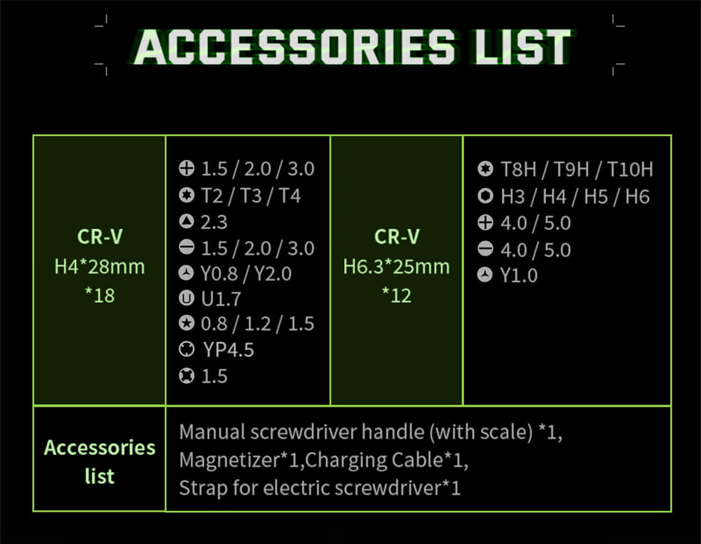 Hanboost ES01 35 In 1 Electric Screwdriver Set, Cordless Precision Tool with Magnetic Bits, Manual and Electric Modes, 4 Torque, 4 LED, for PC, Phone, Camera, Laptop, Watch, and Drone Repairs