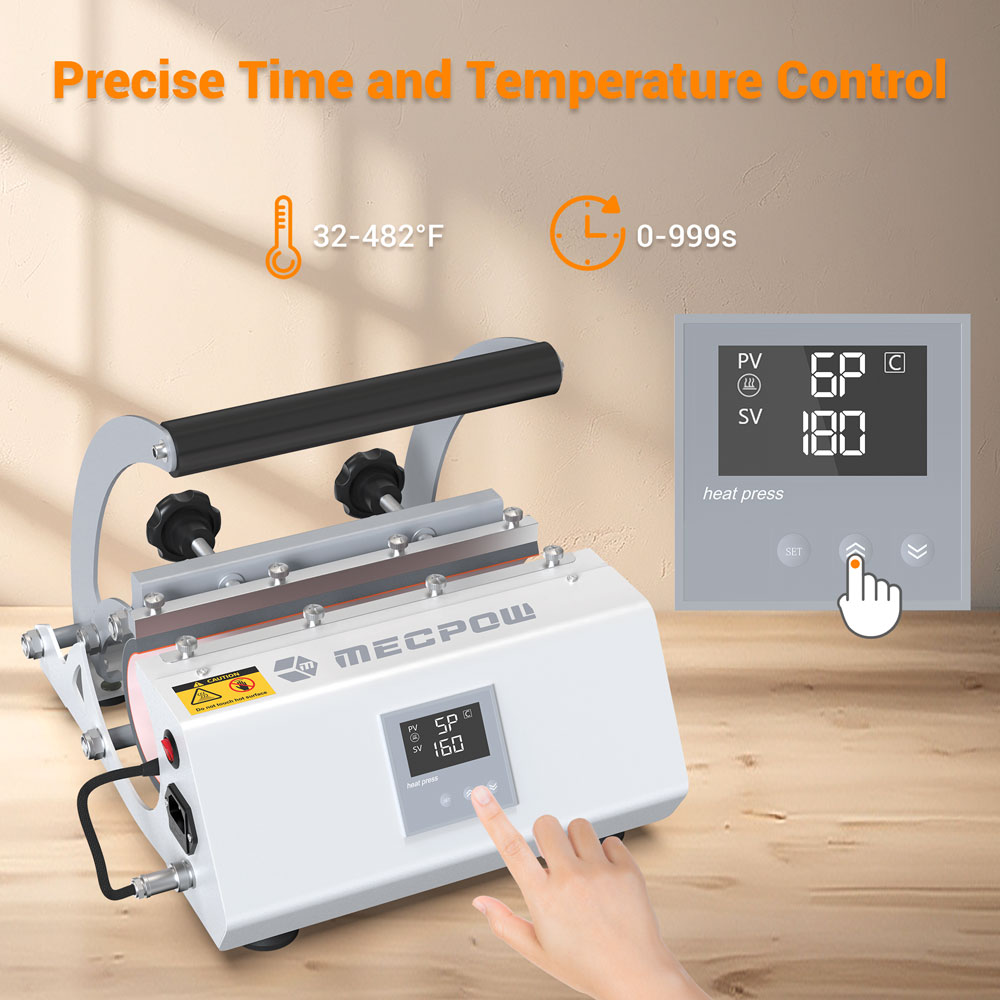 Refurbished Mecpow MP-30 30oz Tumbler Heat Press Machine - EU Plug