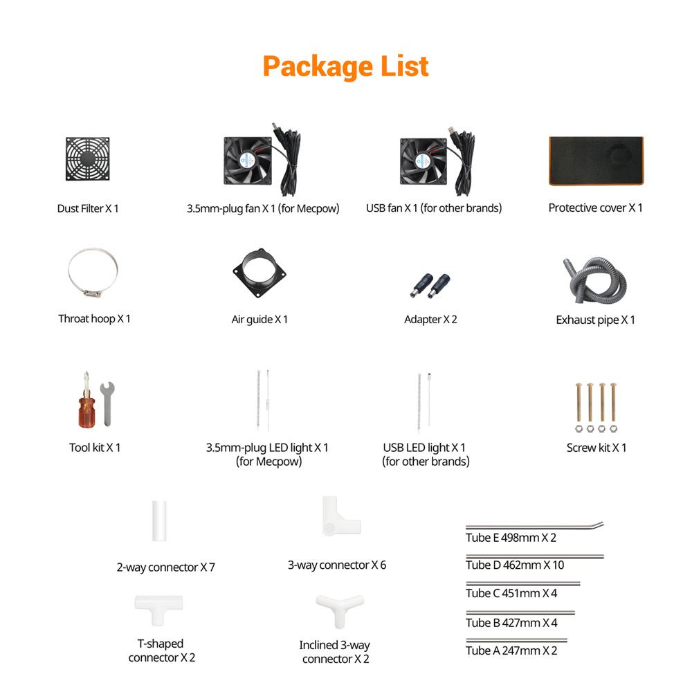 Refurbished Mecpow FC2 Fireproof Enclosure with Fan for Mecpow X5/X5 Pro Sculpfun S30 Ultra Series, 950*930*460mm