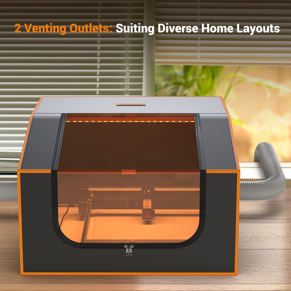 Refurbished Mecpow FC2 Fireproof Enclosure with Fan for Mecpow X5/X5 Pro Sculpfun S30 Ultra Series, 950*930*460mm