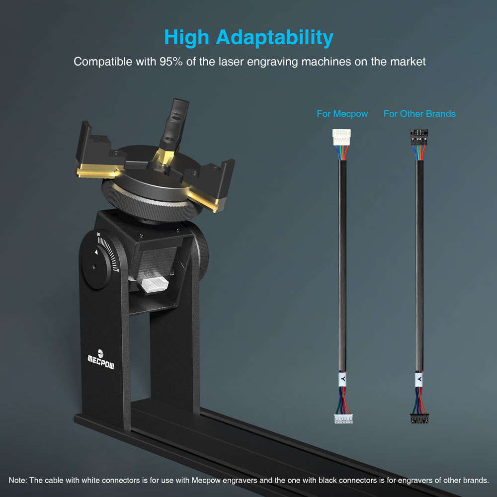 Mecpow G5 Claw Disc Rotary Chuck with Versatile Jaws
