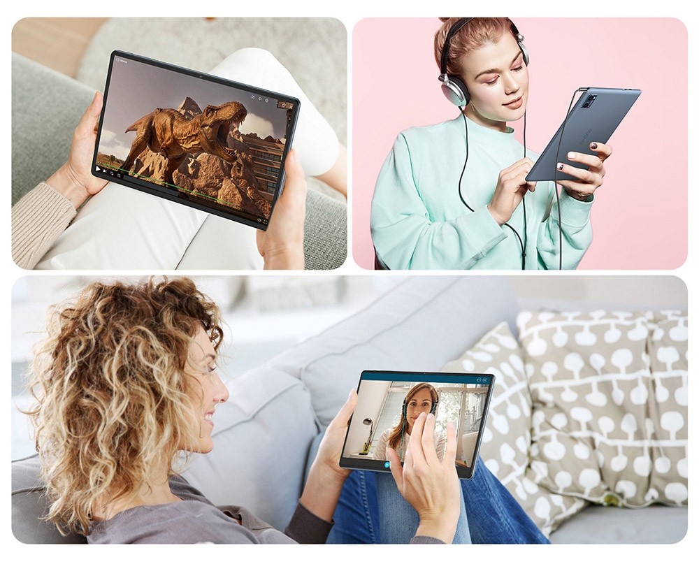 Refurbished N-one Npad Y1 10.1-inch Tablet, 1280x800 HD IPS Touchscreen, Rockchip 3562, Android 13, 4GB+4GB RAM 64GB ROM, 2.4GHz WiFi Bluetooth 5.0, 5000mAh Type-C Charging, 5MP+2MP Camera, TF Card Slot*1 Earphone Port*1