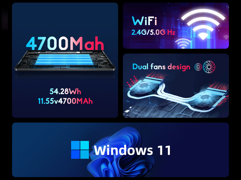 Refurbished Ninkear N14 Pro Laptop, 14.1'' 1920*1080 IPS Screen, Intel Core i5-12450H 8 Cores Max 4.4GHz, 16GB RAM 512GB SSD, 2.4G/5G Dual Band WiFi Bluetooth 4.2, 2*USB 2.0 1*USB 3.0 1*HDMI 1*Type-C, 4700mAh Battery, 720P Camera, Backlight Keyboard