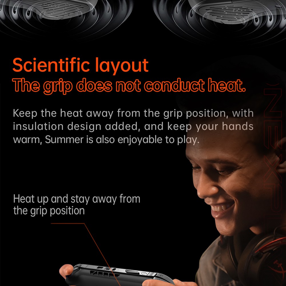 ONE Netbook OneXFly F1 Pro Handheld Game Console, 7'' 1920*1080 OLED Screen, AMD Ryzen AI 9 HX 370 CPU 12 Core Max 5.1GHz, 144Hz Refresh Rate, 64GB LPDDR5x RAM 4TB SSD, Harman Sound System, 2*USB-C 4.0, 1*USB-A 3.0, 1*TF Card Slot, 1*Audio - US Plug